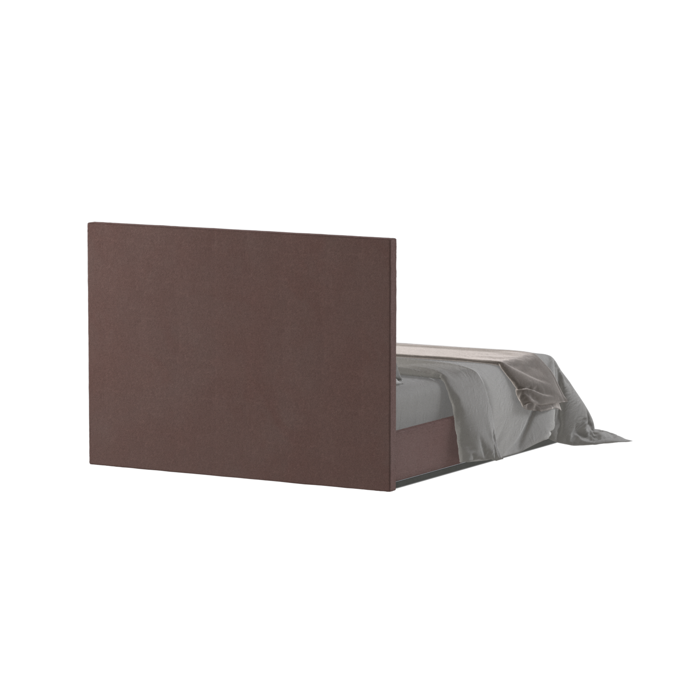 Lucia Bed With High Refined Headboard