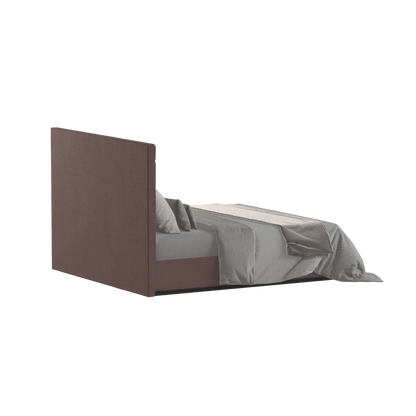 Lucia Bed With High Refined Headboard