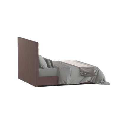 Lucia Bed With High Refined Headboard
