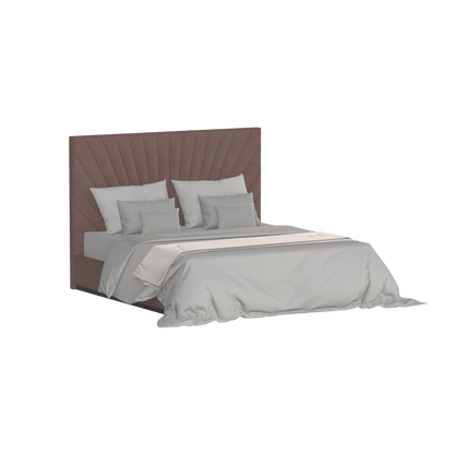 Lucia Bed With High Refined Headboard