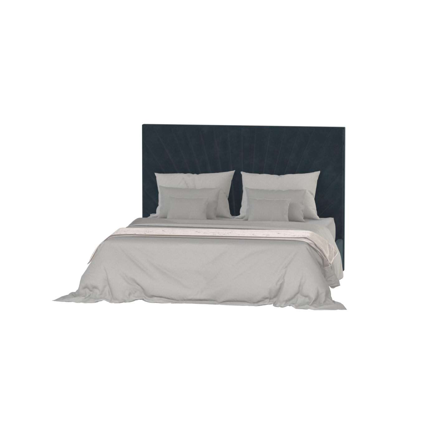 Lucia Bett mit hohem Kopfteil