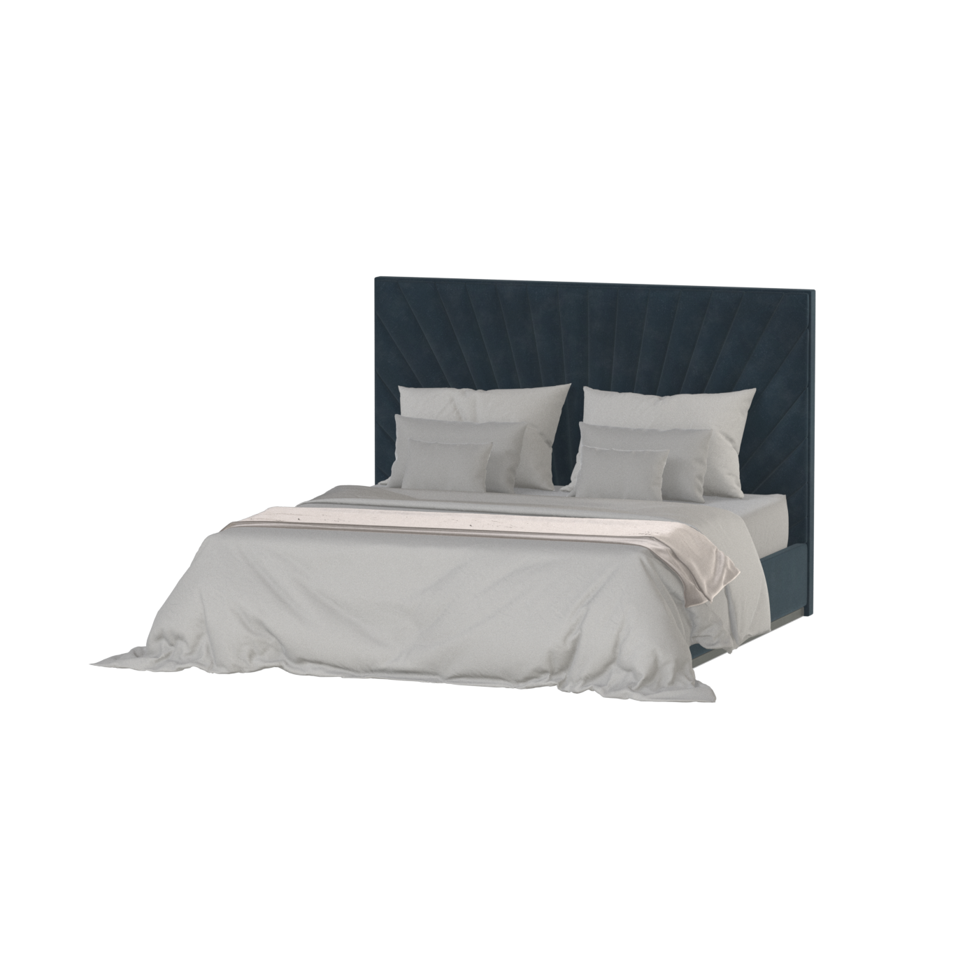 Lucia Bett mit hohem Kopfteil