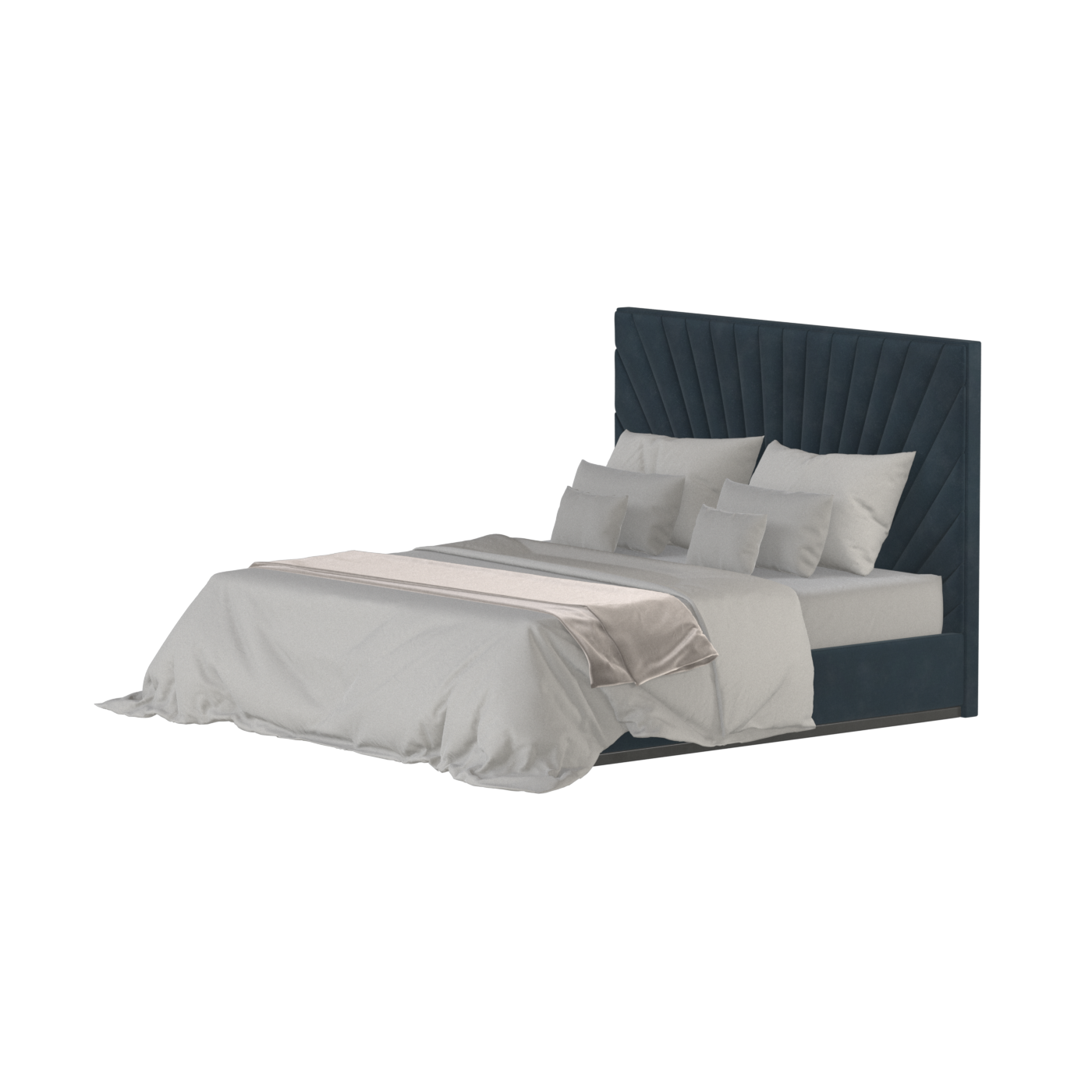 Lucia Bett mit hohem Kopfteil