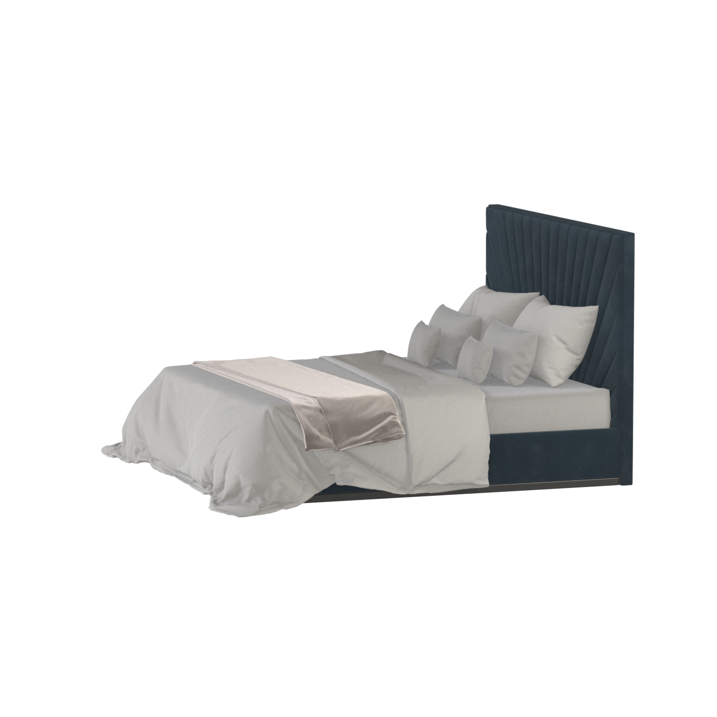 Lucia Bett mit hohem Kopfteil