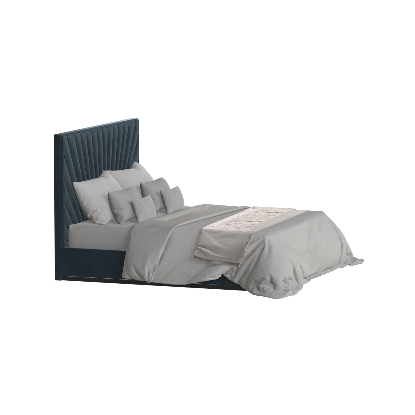 Lucia Bett mit hohem Kopfteil