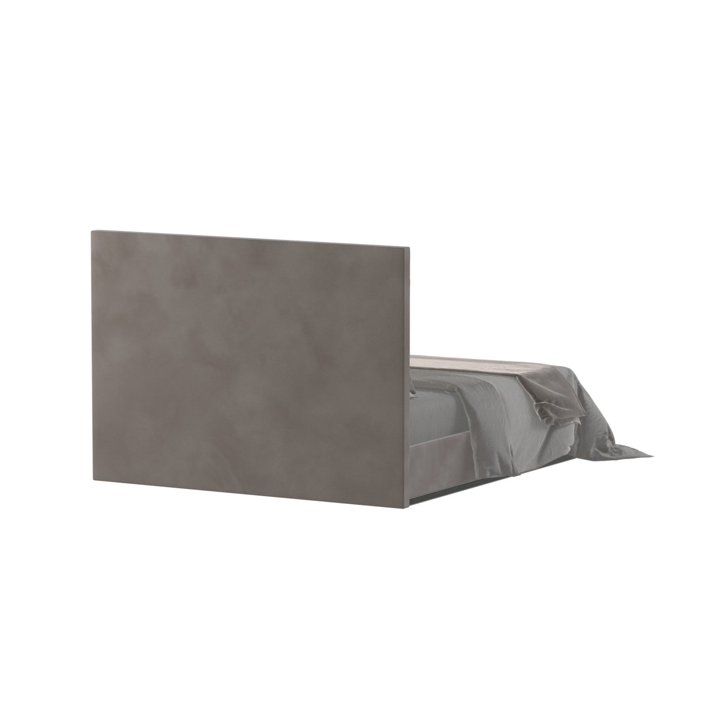 Lucia Bed With High Refined Headboard