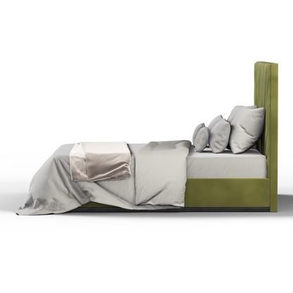 Lucia high headboard bed