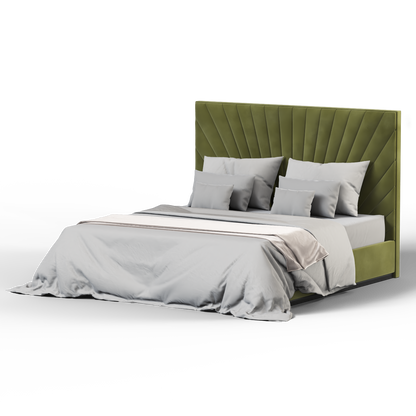 Lucia high headboard bed