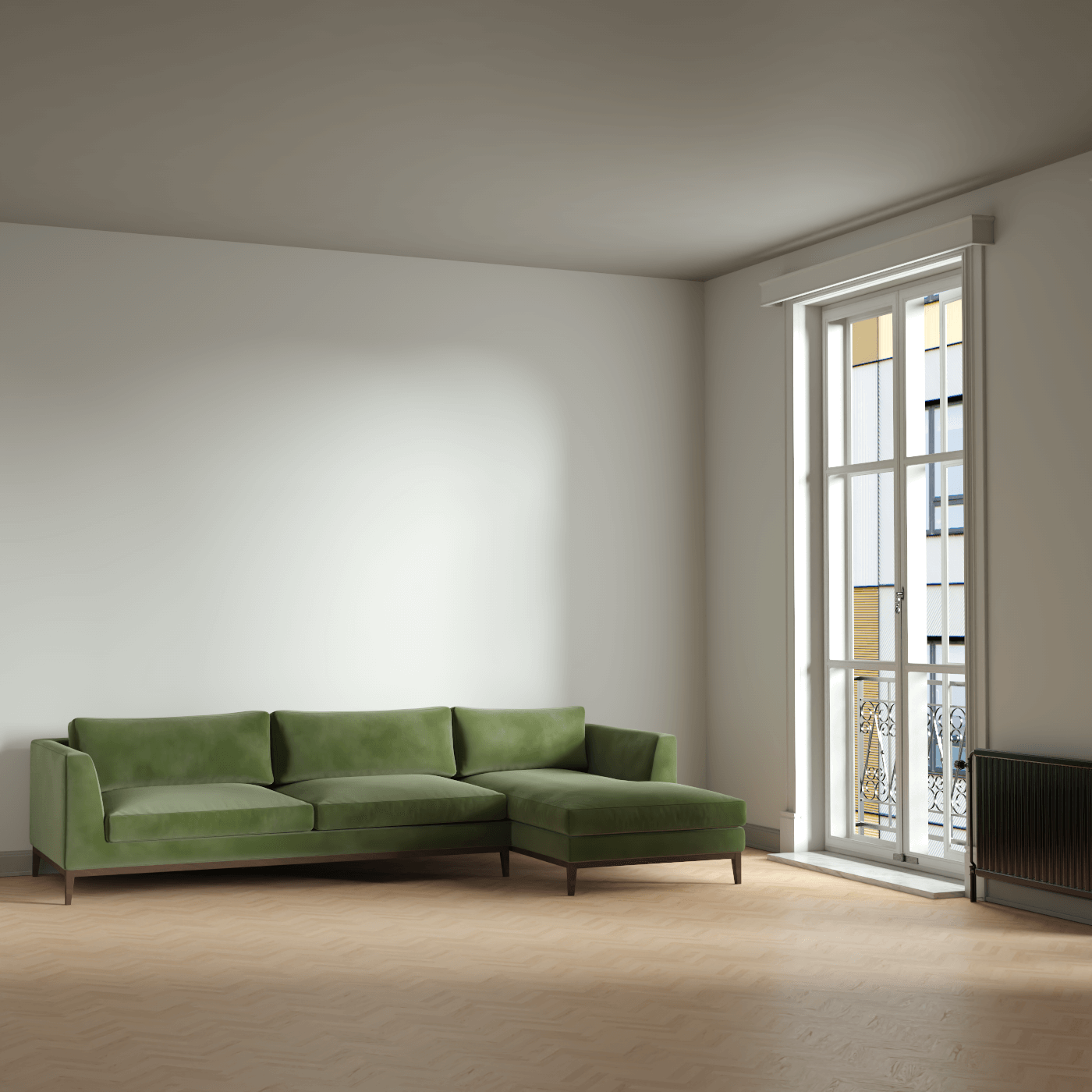 Porto Sectional Sofa – Premium Upholstery Options