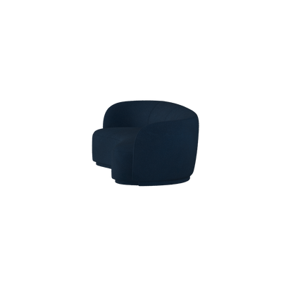 Posh Sofa - Curved Back Sofa with Continuous Base
