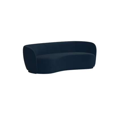 Posh Sofa - Curved Back Sofa with Continuous Base