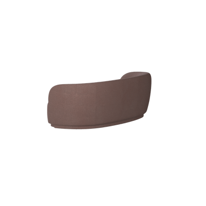Posh Sofa - Curved Back Sofa with Continuous Base
