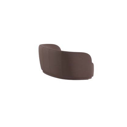 Posh Sofa - Curved Back Sofa with Continuous Base
