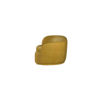 Posh Sofa - Curved Back Sofa with Continuous Base