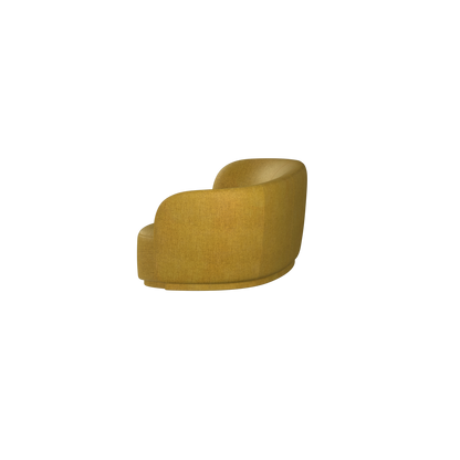 Posh Sofa - Curved Back Sofa with Continuous Base