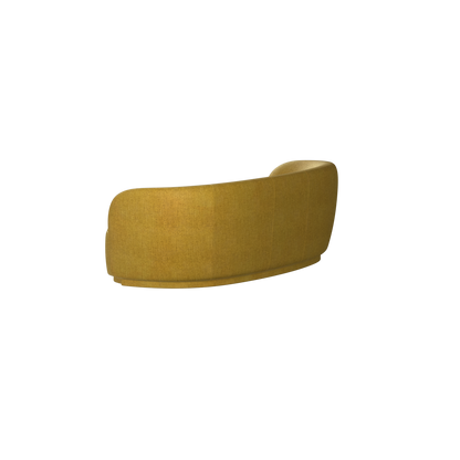 Posh Sofa - Curved Back Sofa with Continuous Base
