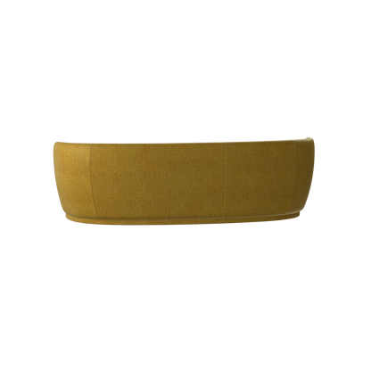 Posh Sofa - Curved Back Sofa with Continuous Base