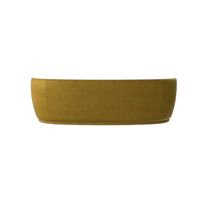 Posh Sofa - Curved Back Sofa with Continuous Base