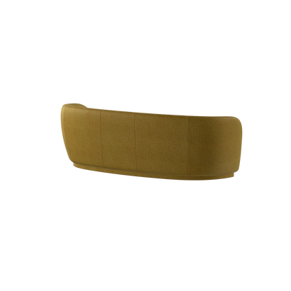 Posh Sofa - Curved Back Sofa with Continuous Base