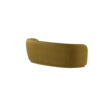 Posh Sofa - Curved Back Sofa with Continuous Base