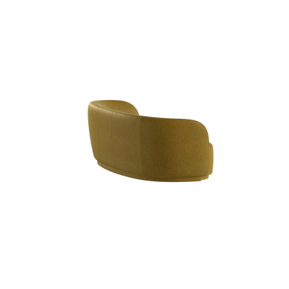 Posh Sofa - Curved Back Sofa with Continuous Base