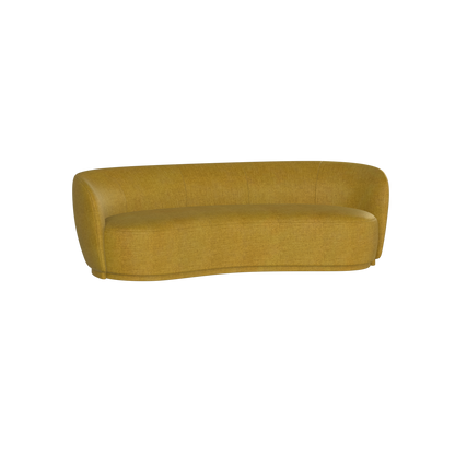 Posh Sofa - Curved Back Sofa with Continuous Base