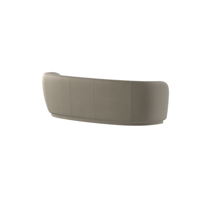 Posh Sofa - Curved Back Sofa with Continuous Base