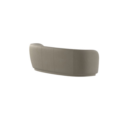 Posh Sofa - Curved Back Sofa with Continuous Base