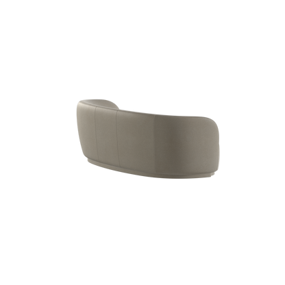 Posh Sofa - Curved Back Sofa with Continuous Base