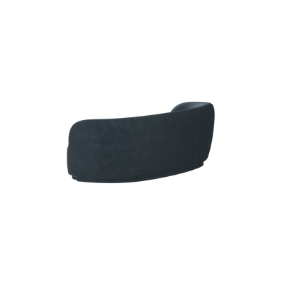 Posh Sofa - Curved Back Sofa with Continuous Base
