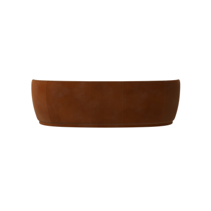 Posh Sofa - Curved Back Sofa with Continuous Base