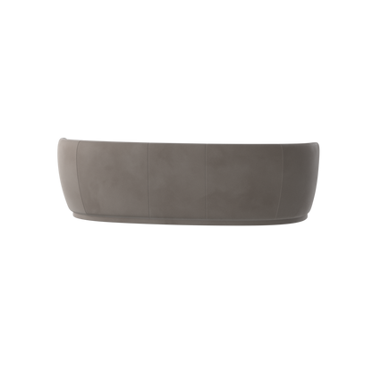 Posh Sofa - Curved Back Sofa with Continuous Base
