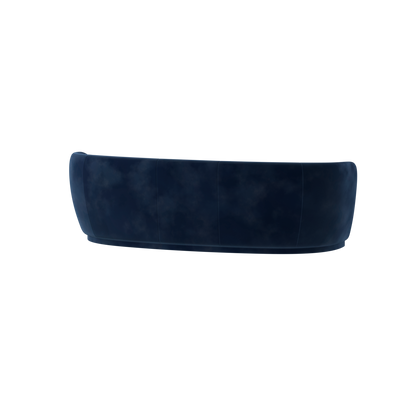 Posh Sofa - Curved Back Sofa with Continuous Base