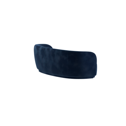 Posh Sofa - Curved Back Sofa with Continuous Base