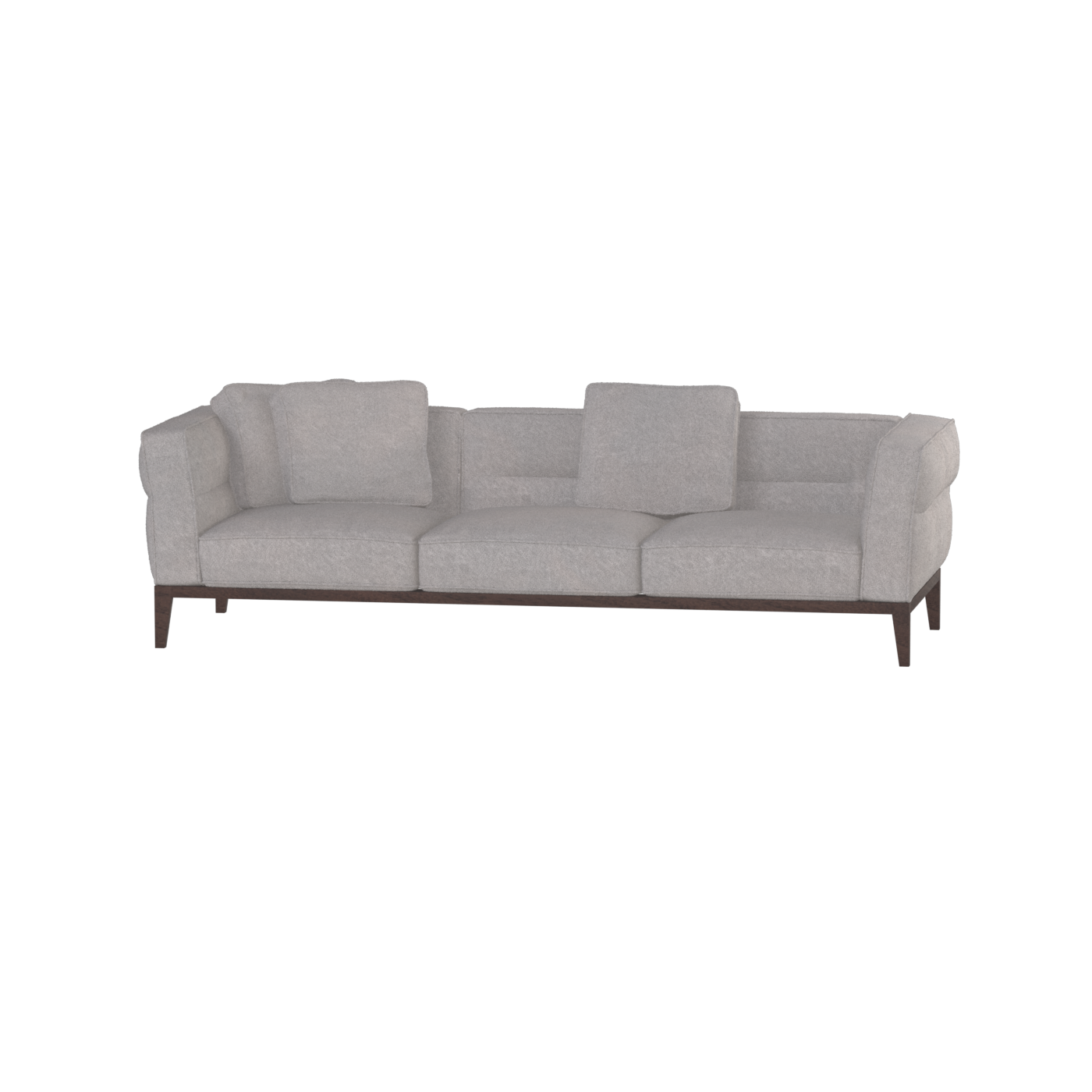 Canapé Regent en tissu d'ameublement sur mesure