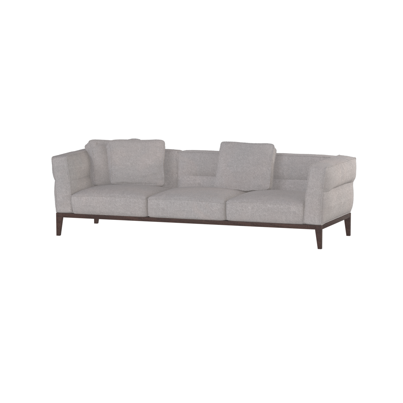 Canapé Regent en tissu d'ameublement sur mesure
