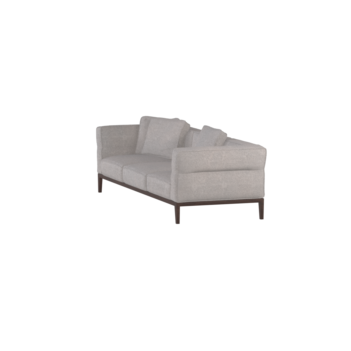 Canapé Regent en tissu d'ameublement sur mesure