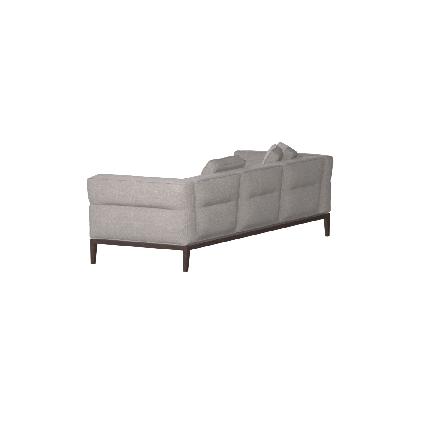 Canapé Regent en tissu d'ameublement sur mesure