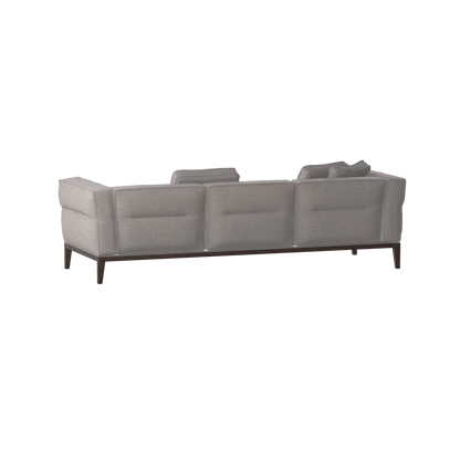 Canapé Regent en tissu d'ameublement sur mesure