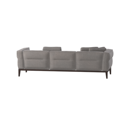 Canapé Regent en tissu d'ameublement sur mesure