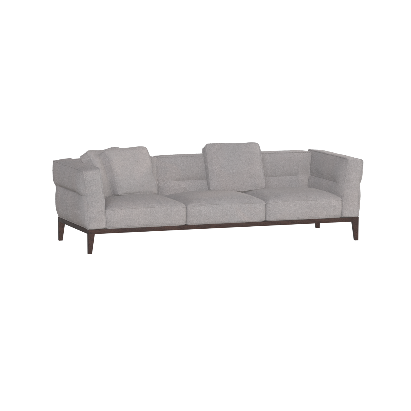 Canapé Regent en tissu d'ameublement sur mesure