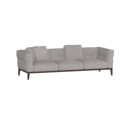 Canapé Regent en tissu d'ameublement sur mesure