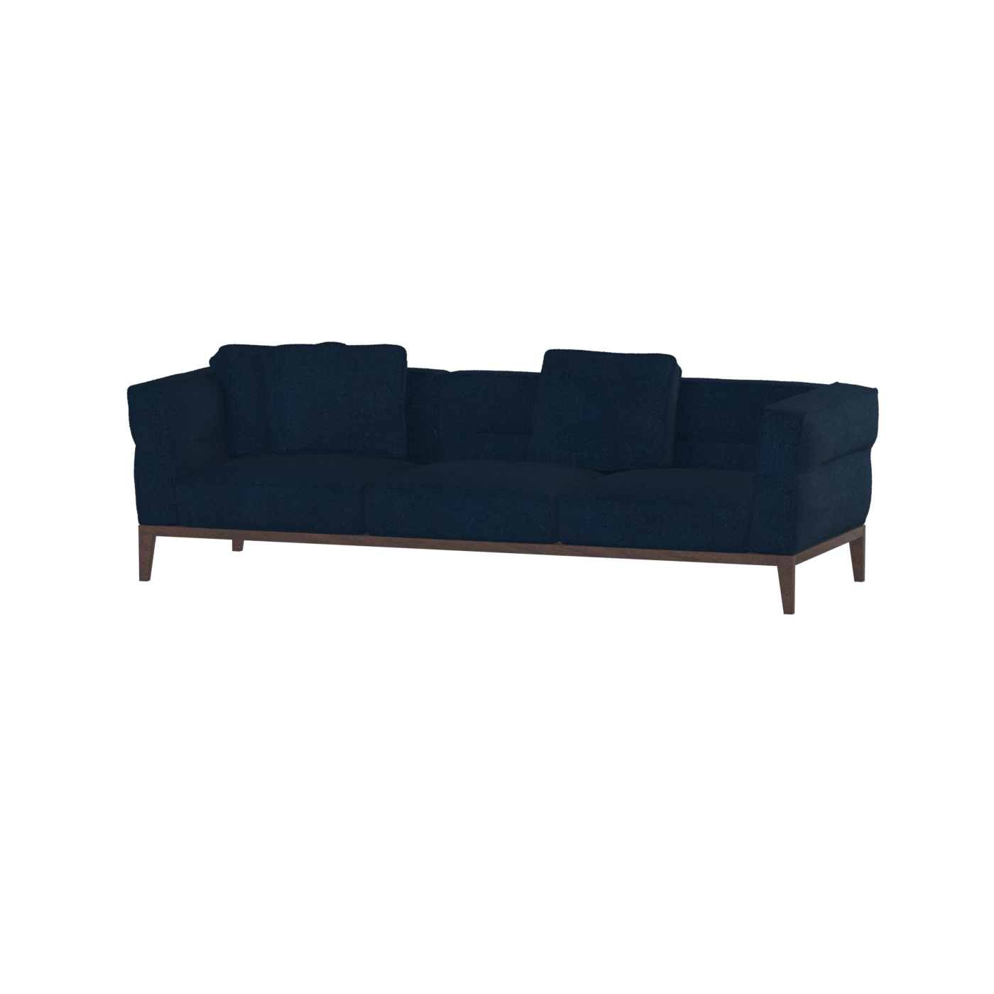 Canapé Regent en tissu d'ameublement sur mesure