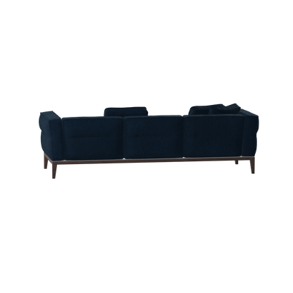Canapé Regent en tissu d'ameublement sur mesure