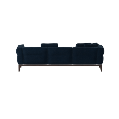 Canapé Regent en tissu d'ameublement sur mesure
