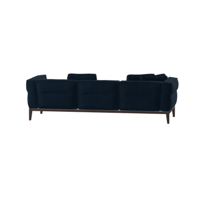 Canapé Regent en tissu d'ameublement sur mesure
