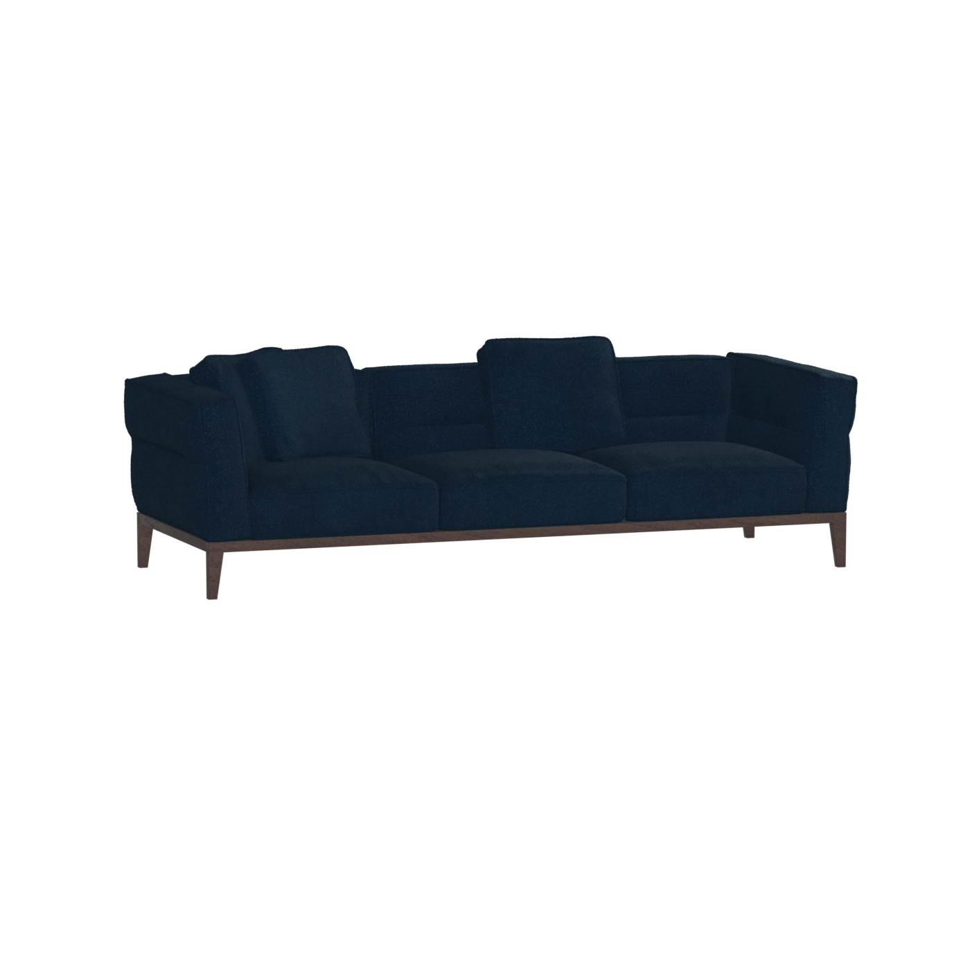 Canapé Regent en tissu d'ameublement sur mesure
