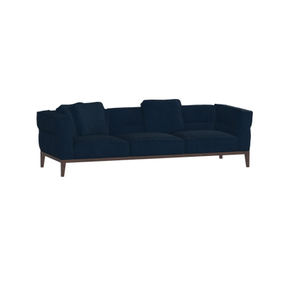 Canapé Regent en tissu d'ameublement sur mesure