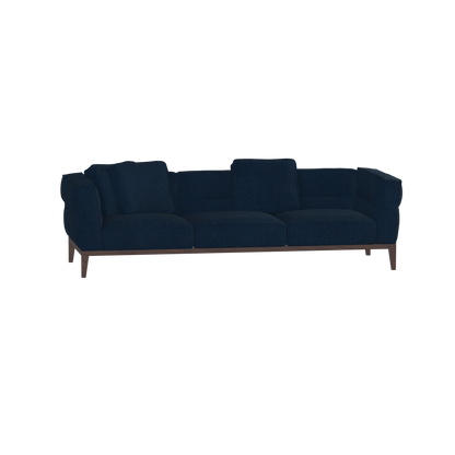 Canapé Regent en tissu d'ameublement sur mesure