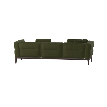 Canapé Regent en tissu d'ameublement sur mesure